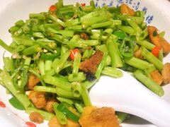 通菜杆炒油渣-洞庭记·老湖南味道(下沙店)
