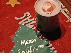 圣诞红丝绒拿铁-弗兰克牛排西餐厅Ribone steak house(柠檬花园店)