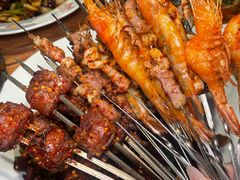 -拾光与烟火丨炭火串烧·自贡小活鲜(西村大院店)