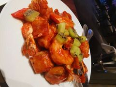 水果咕咾黑虎虾-北京柏悦酒店·锦庭餐厅Dining Room