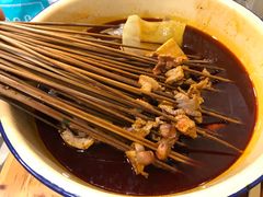 -拈签一笑黄牛肉辣卤串串