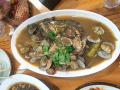 黄鱼茄子顿蚬子-小郭私房菜·海肠捞饭店(学士街店)