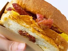 火腿芝士爆浆蛋三明治-星巴克(张家港购物公园店)