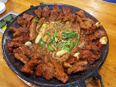 水烤排骨肉-喇喇排骨火锅·传统韩式脊骨汤(望京西园总店)