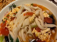 西红柿鸡蛋刀削面-山西人家(锦创书城店)