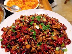 辣子鸡-胖娃古镇鸡杂·黑金冠(磁器口总店)