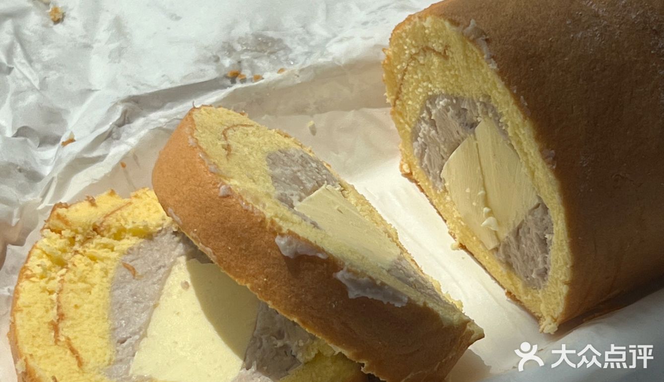 名不虚传的芋泥奶冻卷!