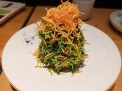 巧拌豆苗-四季民福烤鸭店(前门廊房二条店)
