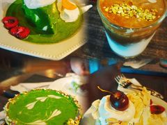 抹茶提拉米苏-luutosa  cafe & tea 鹿兔山