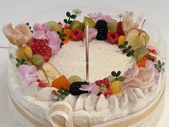 白桃乌龙奶油蛋糕-dokidoki