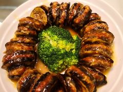 鲍汁茄夹-鹿鸣春饭店(总店)