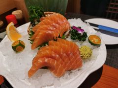 三文鱼刺身-有喜屋·烧鸟·居酒屋(三钢里店)