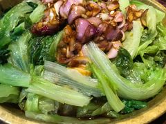 红葱头淋生菜-桃姐农庄老字号(从化温泉店)