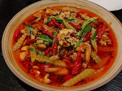 椒香水煮跳水蛙-柒园·三十年创意杭帮菜(龙湖滨江天街店)