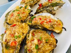 炭烤生蚝-覃记海鲜美食餐厅