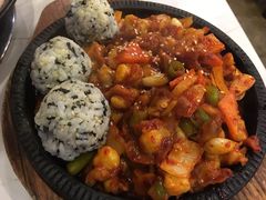 鸡脆骨和饭团-郑阿姨的家·이모네·韩料&烤肉(武川路店)