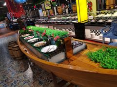 自助取餐区-豪食披萨烤肉自助(保定商场店)