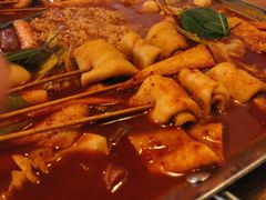 鱼饼火山炒年糕-包装马车·韩国料理·포장마차