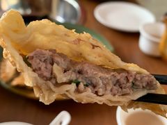 ཤ་བག་ལེབ།牦牛肉馅饼-陀岗美食·云南藏式特色餐厅
