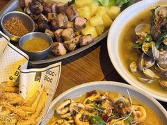 烤猪颈肉佐菠萝紫苏叶-Blac+Blac(中海环宇荟店)