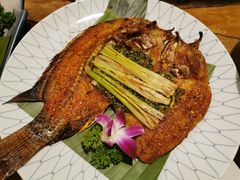 香茅草烤罗非鱼-紫滇源云南生态菜(丹凤街店)