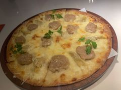 蘑菇烟熏鸡肉披萨-阿妮叶李(光谷世界城店)