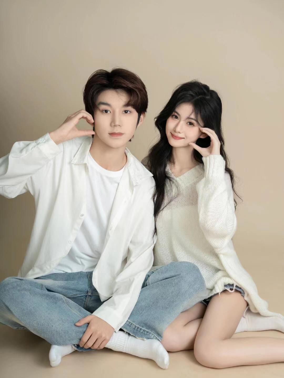 简简单单温馨日常情侣照