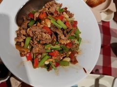 辣皮子炒牛肉-西贝(科华王府井店)