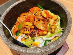 照烧鸡腿肉石锅拌饭-韩悦牛排烤肉无限续(宝能中心店)