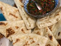 锡伯大饼-一个勺子新疆锡伯主题私房菜(红墙巷49号院店)