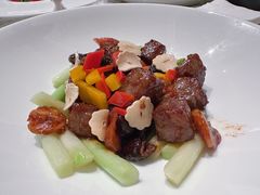 沙姜野菌爆炒M9和牛-宝丽轩中餐厅BAOLIXUAN