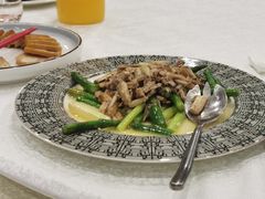清炒芦笋蟹脚-梅龙镇酒家(南京西路总店)