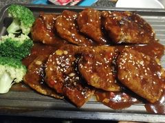 铁板日式蝶鱼尾-老广酒楼(樱花店)