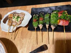 烤梅子味鸡肉串-鸟内会居酒屋(得意潮馆店)