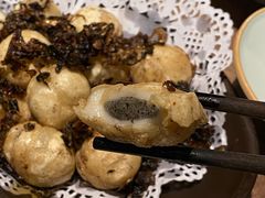 干菜烤汤圆-香园茶社·金陵小灶(老门东店)