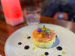 烟熏三文鱼塔塔-1886德国汽车餐厅MUSTER(正大乐城店)