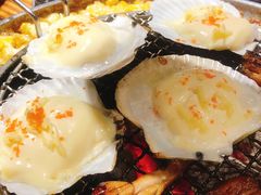 招牌芝士扇贝-青瓦炭韩潮烤肉(花园道店)