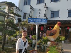 -头上红煨盐鸡·非遗院子餐厅