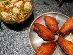 -何妹湿辣牛肉·粤式烧烤砂煲(桂雅路店)