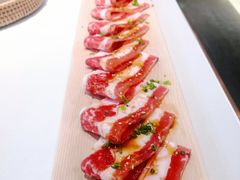 精选调味牛前胸-千寻山野烤肉(中关村店)