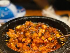 石锅杭椒牛蛙-桂满陇-西湖船宴(西单大悦城店)