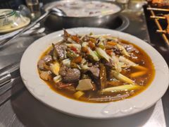泡椒炒羊肝-冰冰龙虾·江湖菜·花园江景餐厅