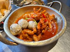 辣烤鸡爪-富乐满韩国正宗炸鸡韩国料理(虹泉路店)