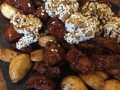 金蒜牛肉粒-大眼锅贴饺子(河西店)