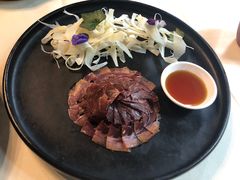 三年酵香火腿配大理手撕乳扇-泓0871臻选云南菜·味庄