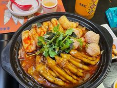 原味螺蛳鸭脚煲-老表记广西宵夜螺蛳鸭脚煲(西大店)