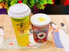 手捣白桃乌龙-茶话弄(中贸广场店)