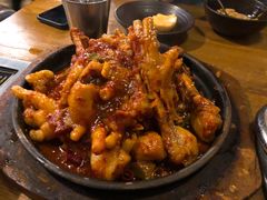 辣炒鸡爪-包装马车·韩国料理·포장마차