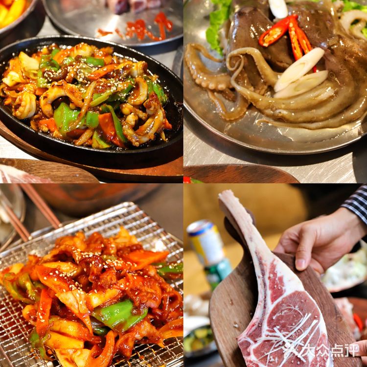 重庆机场附近超正的韩式料理!!