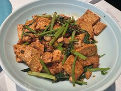 荆芥烧地锅豆腐-阿五黄河大鲤鱼(纬三路店)